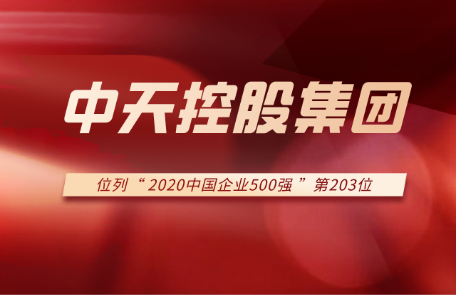 z6com·尊龙凯时集团列2020中国企业500强第203位！